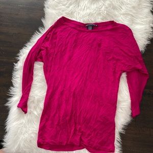 Women’s Ralph Lauren 3/4 sleeve dolman shirt